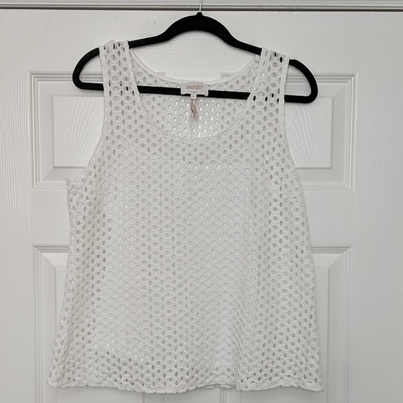 Laundry By Shelli Segal Tops - Laundry by Shelli Segal Eyelet Top